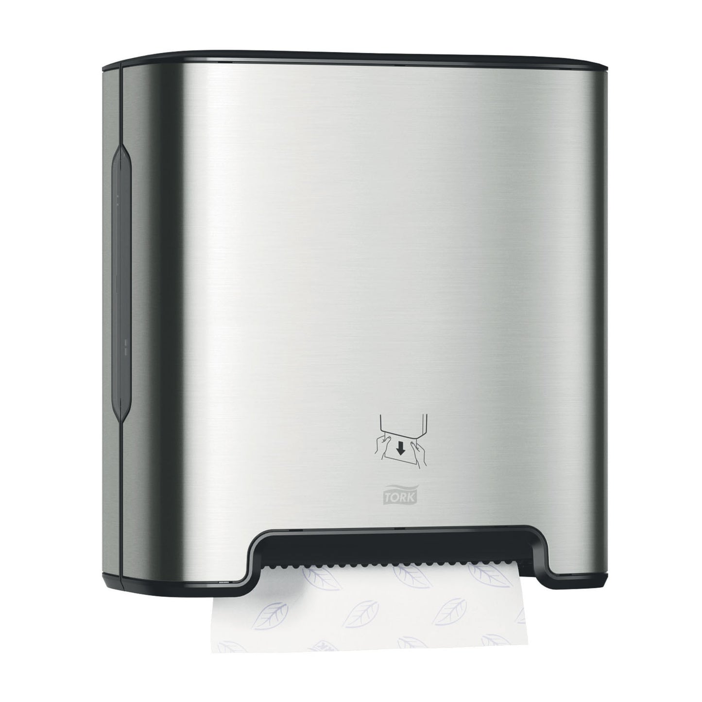 Hand Towel Dispenser, Universal, Metal/ Plastic, Stainless Steel, H1, 15.8" x 13.6" x 8.1" (65 cs/plt)