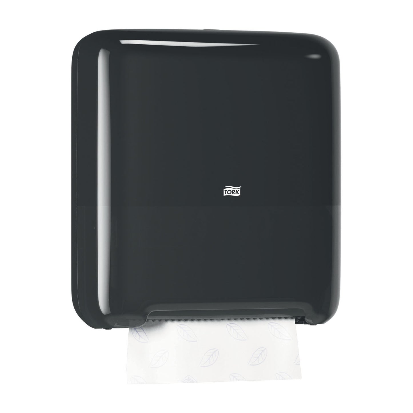 Hand Towel Roll Dispenser, Elevation, Universal, Black, H1, Plastic, 14.7" x 13.2" x 8.1"  (75 cs/plt)