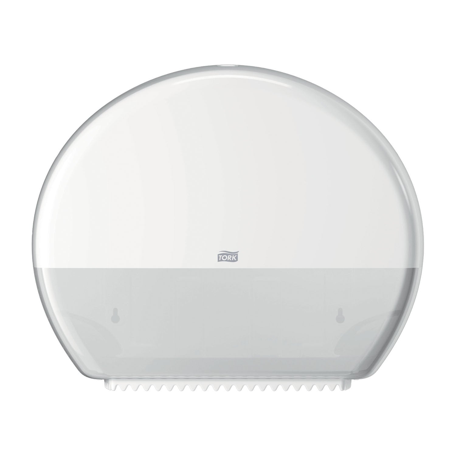 Bath Tissue Roll Dispenser, with Reserve, Universal, White, T1, Plastic, 14.2" x 17.2" x 5.2" (108 cs/plt)