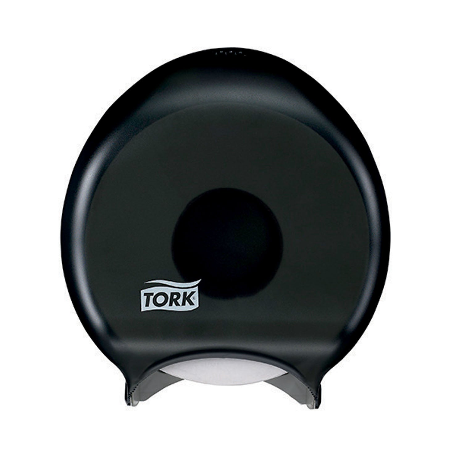 Bath Tissue Roll Dispenser, Jumbo, Single, Universal, Smoke, T22, Plastic, 12" x 10.6" x 5.8" (208 cs/plt)