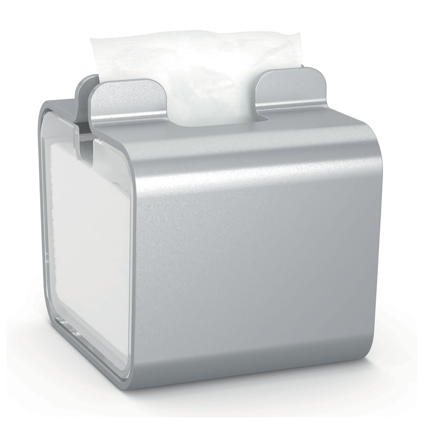 Caf Napkin Dispenser, Aluminum/ Metal, 5.4"H x 4.8"W x 5.7"D (75 cs/plt)