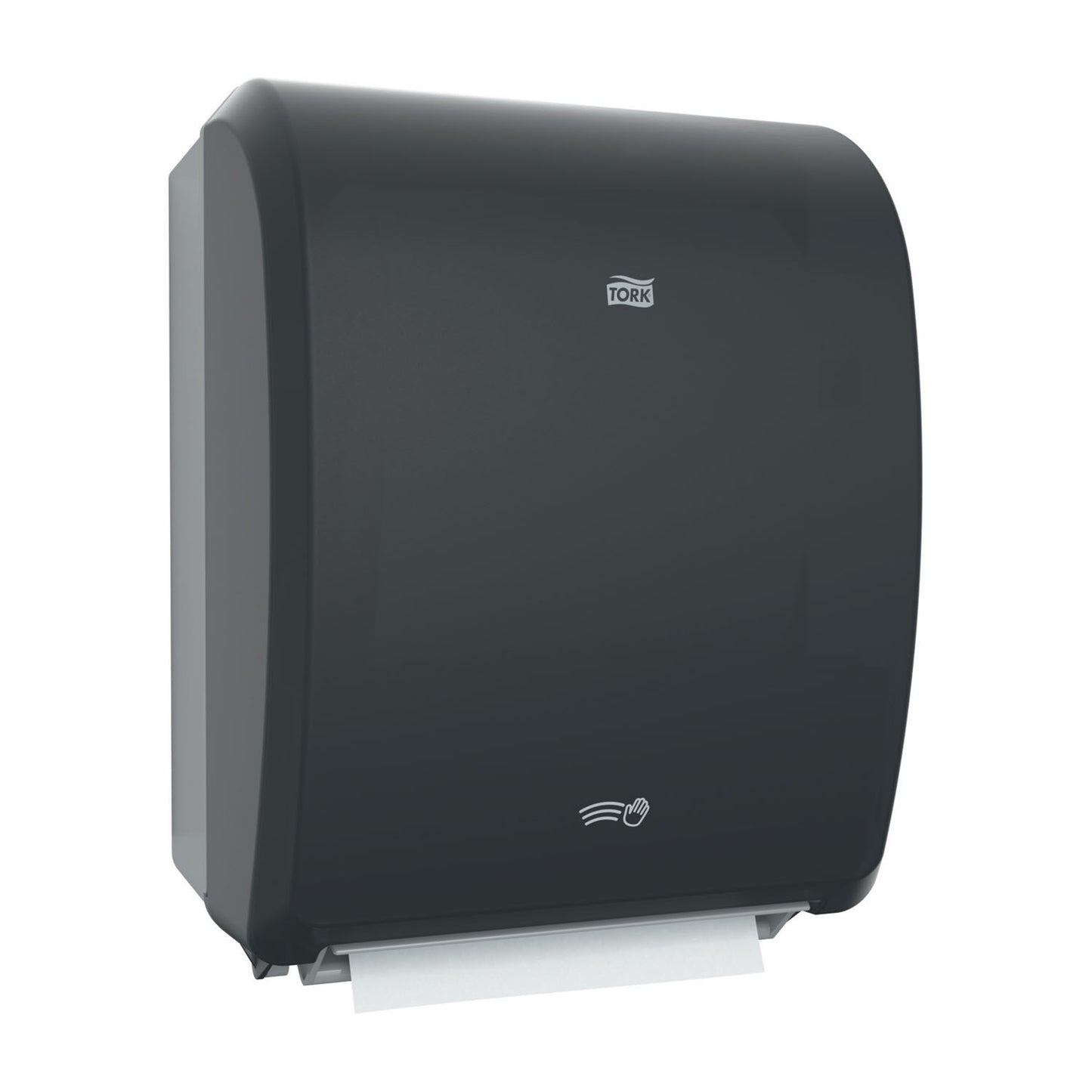 Hand Towel Roll Dispenser, Electronic, Universal, Black, H71, Plastic, 16" x 12.3" x 9.3" (54 cs/plt)