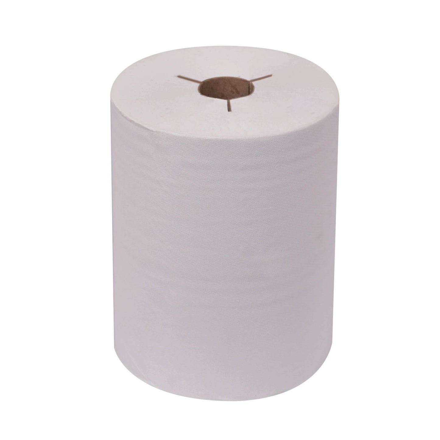 Hand Towel Roll, Universal, Natural/ White, 1-Ply, Embossed, H86, 425ft, 8" x 6.2" x 1.9", 12 rl/cs (48 cs/plt)