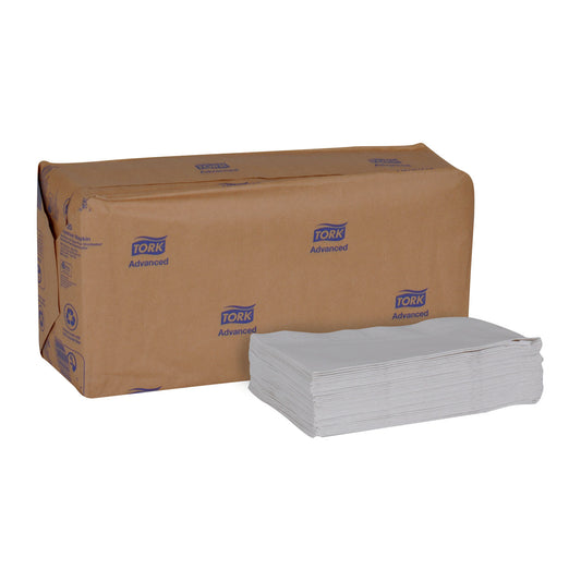 Masterfold Dispenser Napkin, Minifold, Advanced, White, Soft, 1-Ply, Embossed, N7, 12" x 13", 500/pk, 12 pk/cs (42 cs/plt)