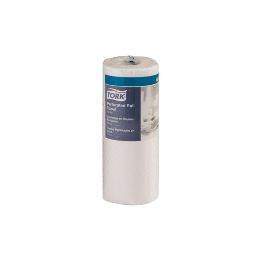 Towel Roll, Perforated, Universal, White, 2-Ply, Embossed, 63ft, 11" x 4.4", 84 sht/rl, 30 rl/cs (28 cs/plt)