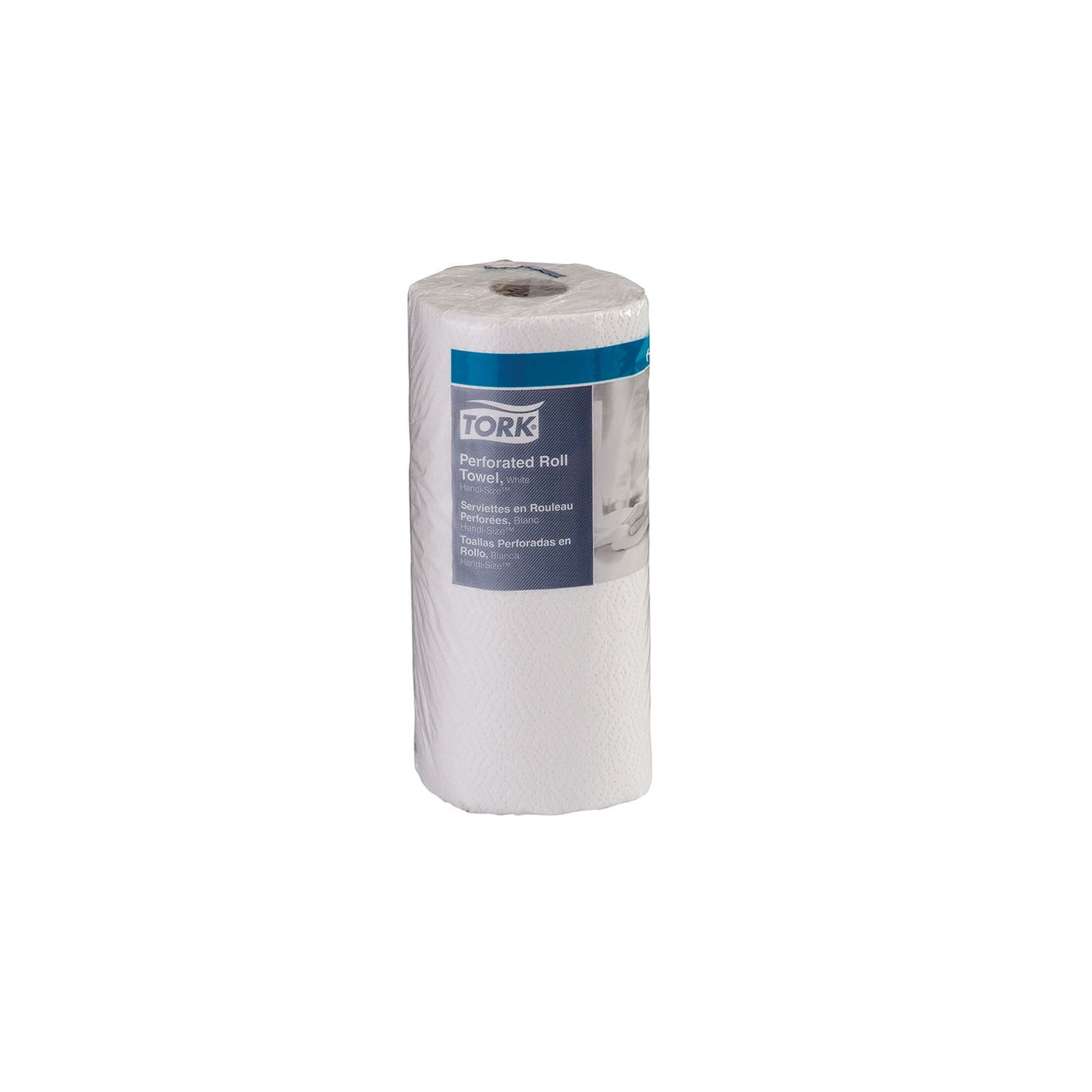 Towel Roll, Perforated, Handi-Size, Advanced, White, 2-Ply, Embossed, 67.5ft, 11" x 5.2", 120 sht/rl, 30 rl/cs (20 cs/plt)