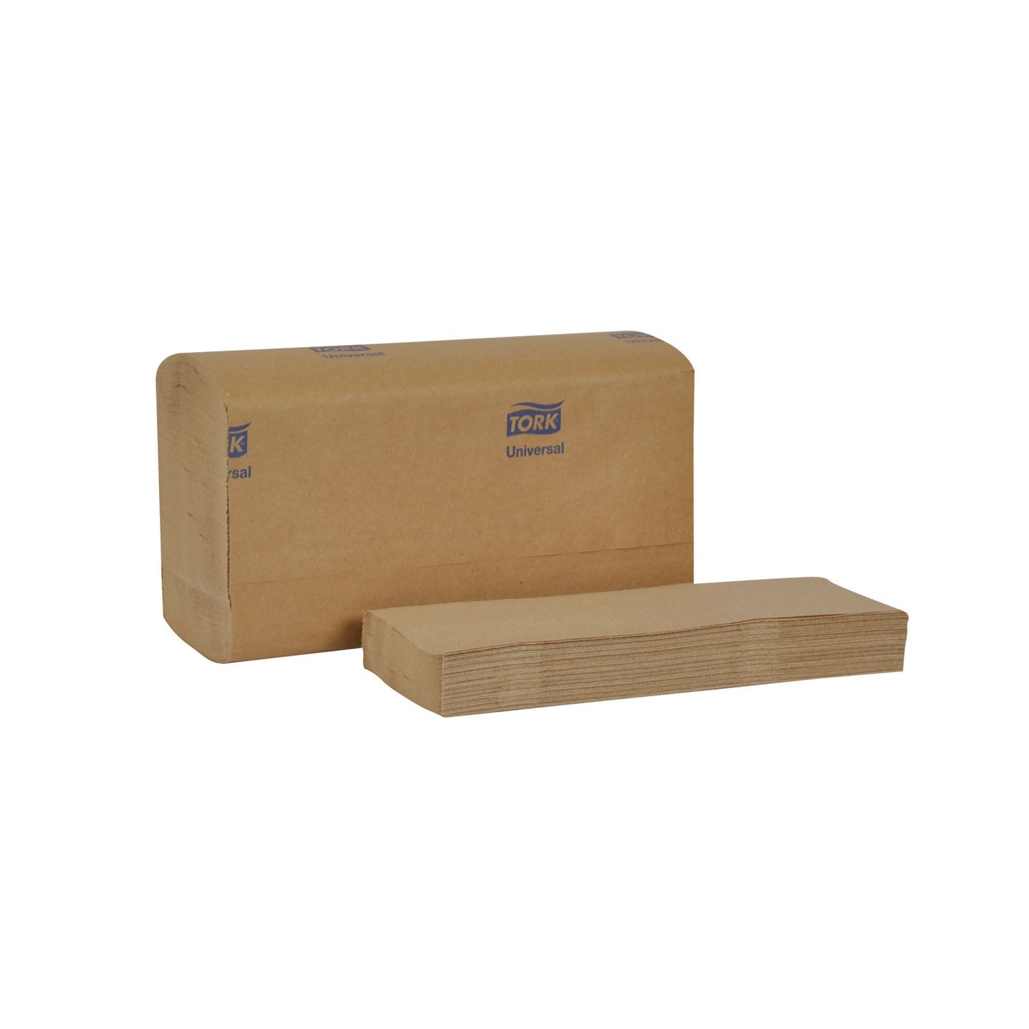 Hand Towel, Multifold, Universal, 3-Panel, Natural, 1-Ply, Embossed, H2, 9.5" x 9.1", 250 sht/pk, 16 pk/cs (70 cs/plt)