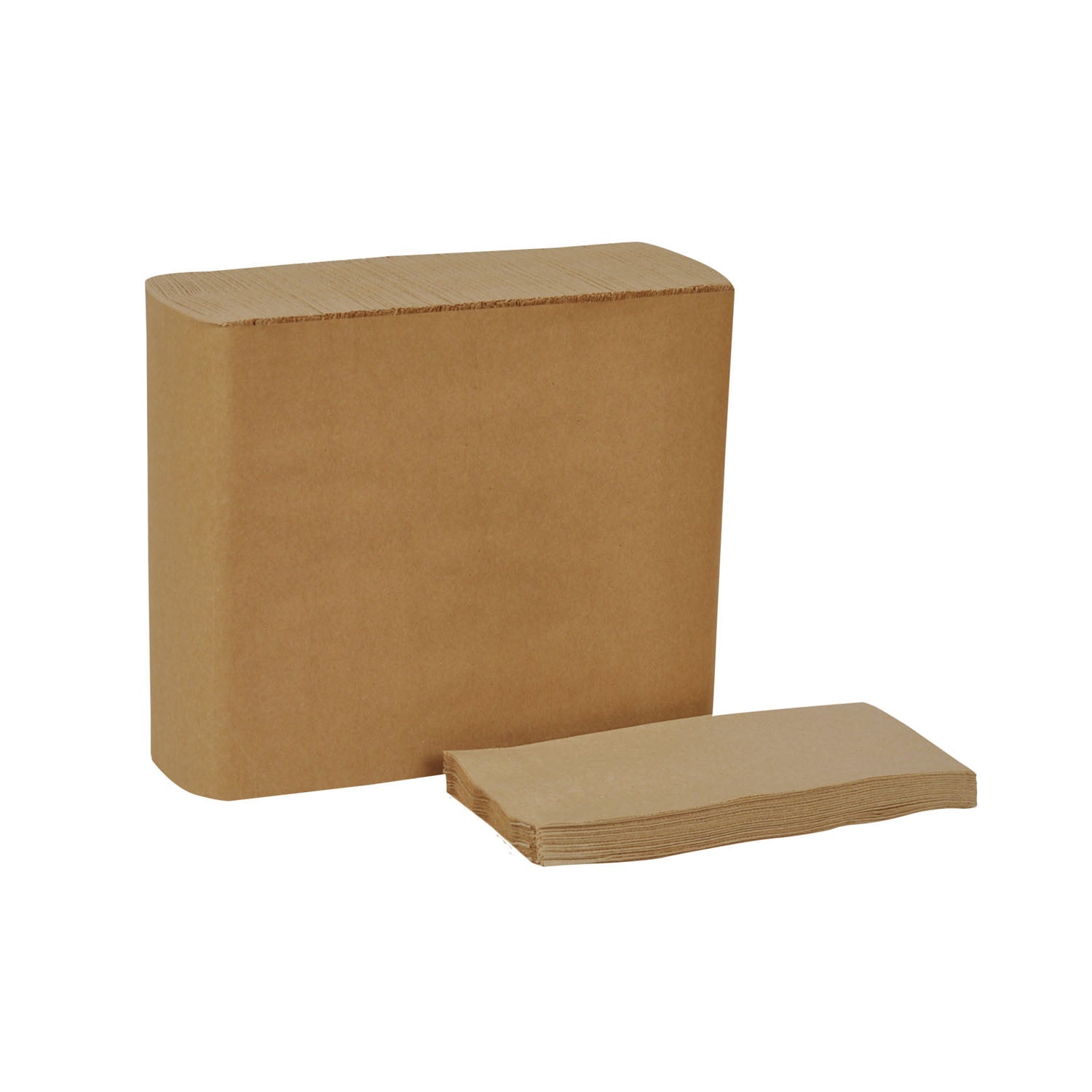 Dinner Napkin, Universal, Natural, 1-Ply, Embossed, 17" x 15", 250/pk, 12 pk/cs (44 cs/plt)