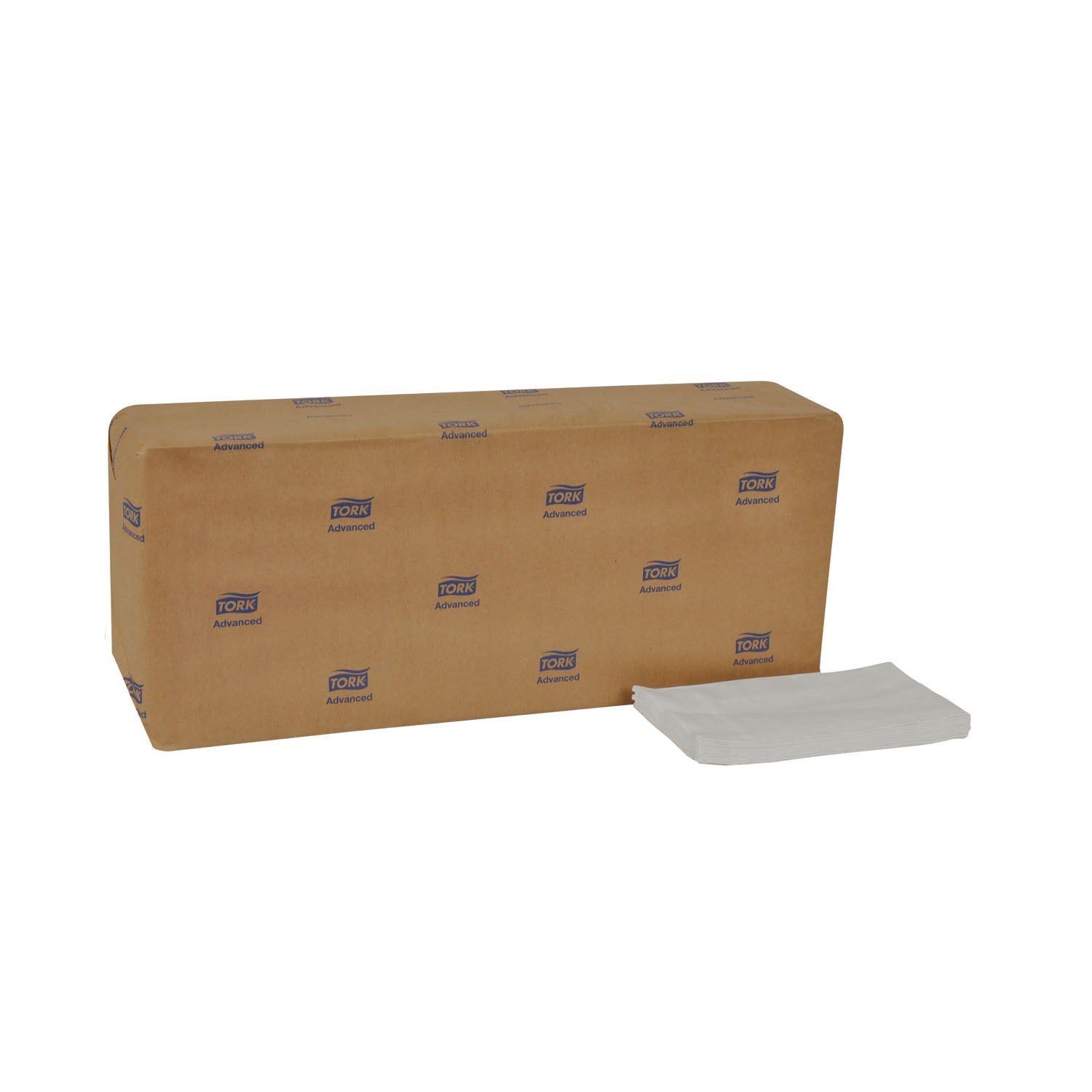 Dinner Napkin, Advanced, White, 2-Ply, 16.3" x 12.8", 467/pk, 6 pk/cs (42 cs/plt)