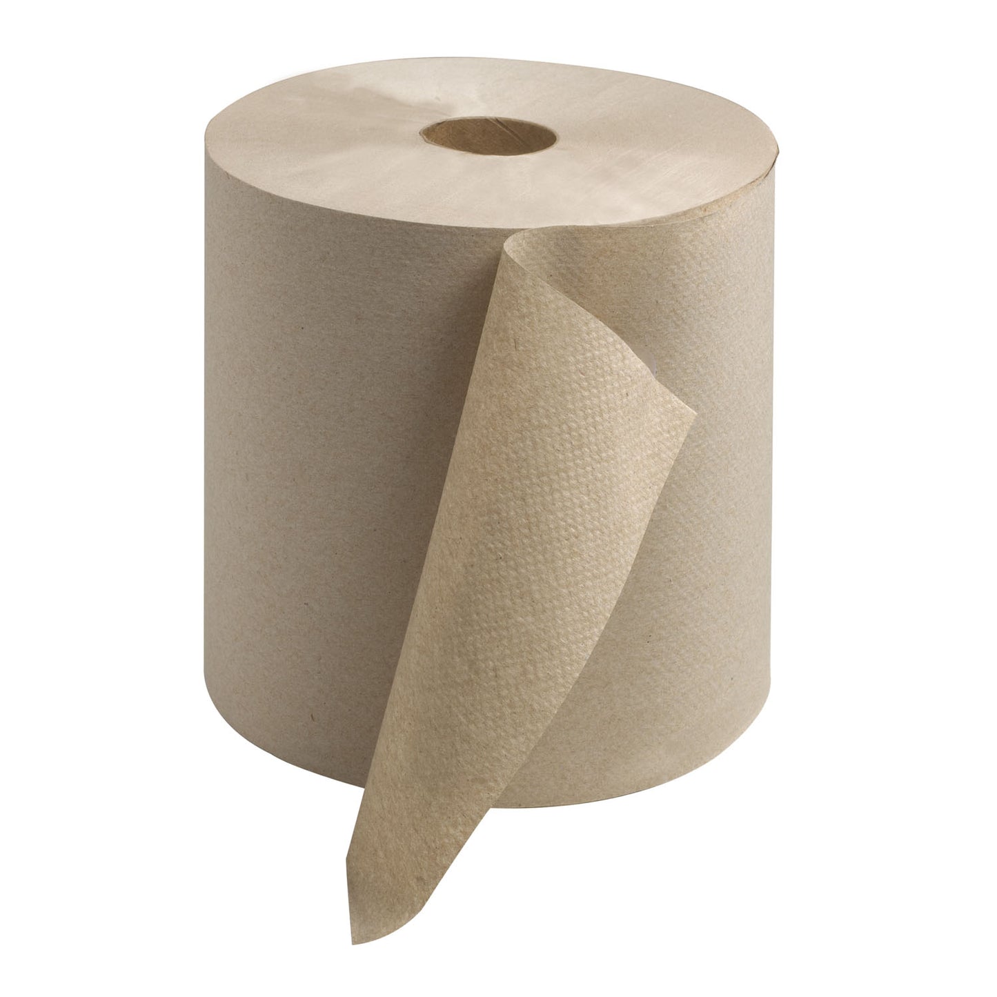 Hand Towel Roll, Universal, Natural, 1-Ply, Embossed, H21, 1000ft, 7.9" x 7.8" x 1.9", 6 rl/cs (60 cs/plt)