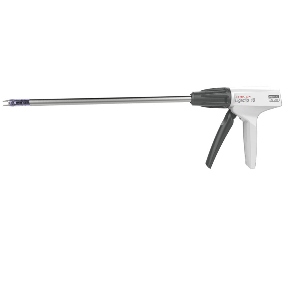 Ligaclip Endoscopic Rotating Multiple Clip Applier, 10mm, 20 Medium/Large Clips, 3/bx (Continental US Only)
