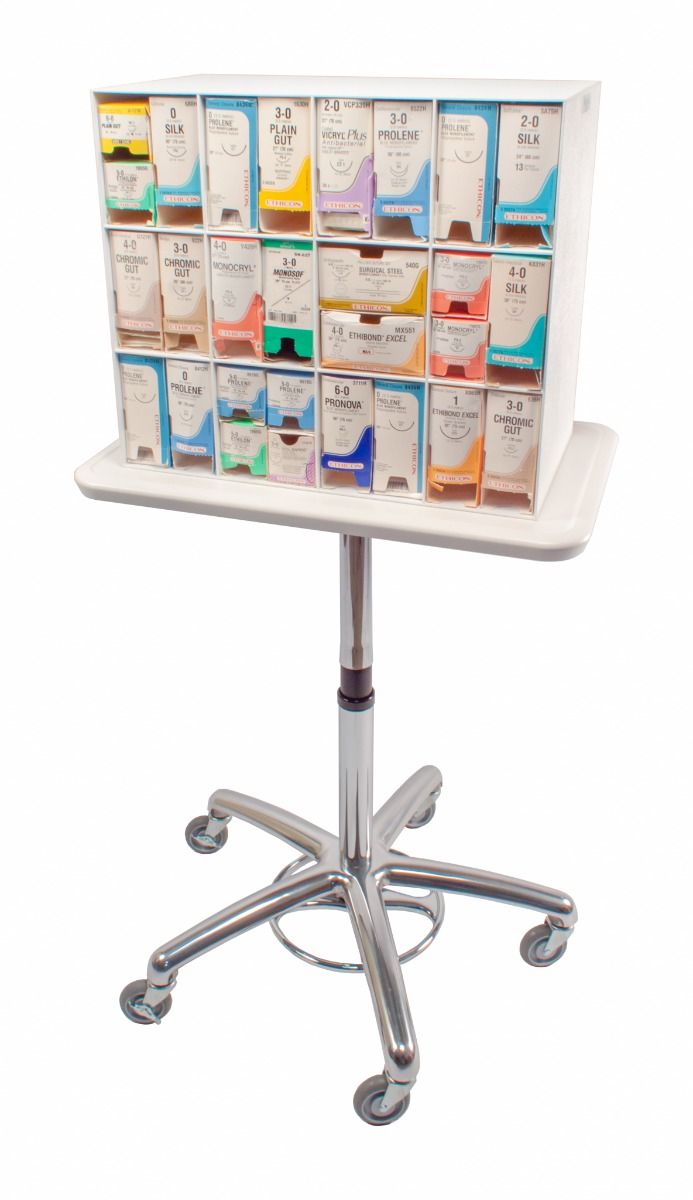 Cart, 38" x 18" x 38", 1/bx (Suture Racks not Included) (Continental US Only)