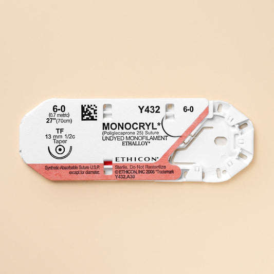 Suture, Taper Point, Size 3-0, 27", Undyed Monofilament, Needle SH, _ Circle, 3 dz/bx (Continental US Only)