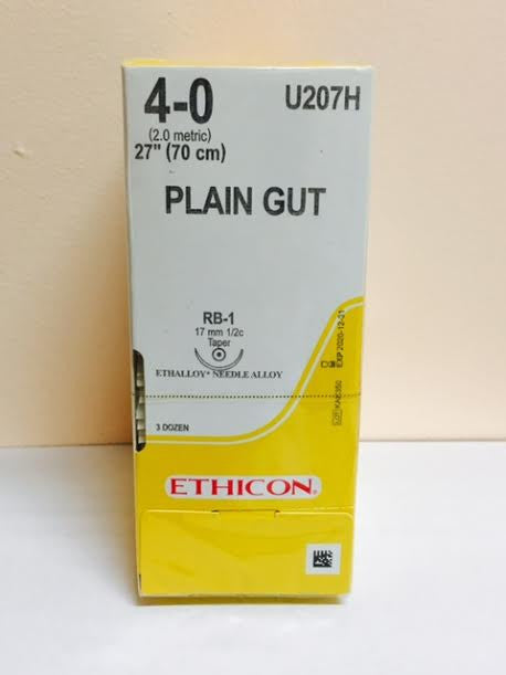 Suture, Taper Point, Size 4-0, 27", Needle RB-1, _ Circle, 3 dz/bx (Continental US Only)