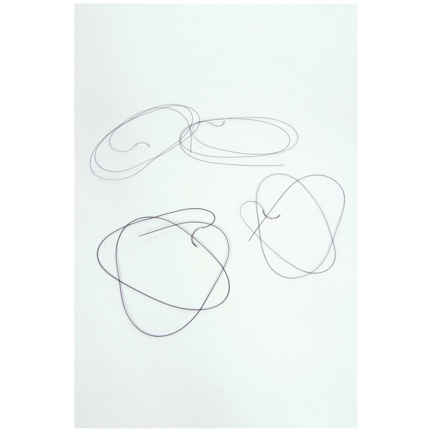 Suture, Precision Cosmetic Conventional Cutting Prime, Size 3-0, 18", Black Monofilament, Needle PC-5, 3/8 Circle, 1 dz/bx (Continental US Only)