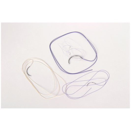 Suture, Taper Point, Size 2-0, 27", Undyed Braided, Needle SH, _ Circle, 3 dz/bx (Continental US Only)