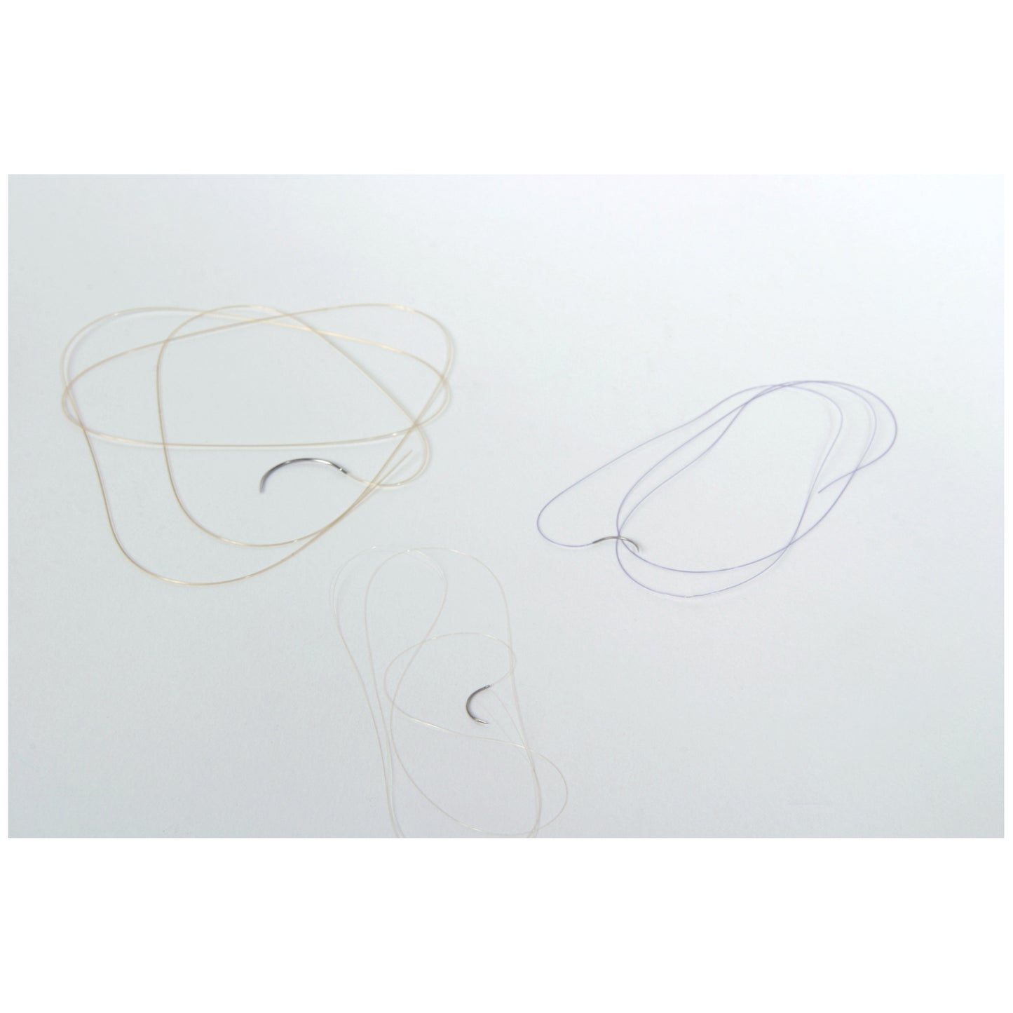 Suture, Reverse Cutting, Size 3-0, 27", Undyed Monofilament, Needle PS-2, 3 dz/bx (Continental US Only)