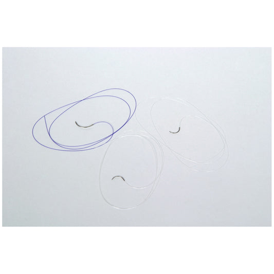 Suture, Size 5-0, 18", Clear Monofilament, Needle P-2, 1 dz/bx (Continental US Only)