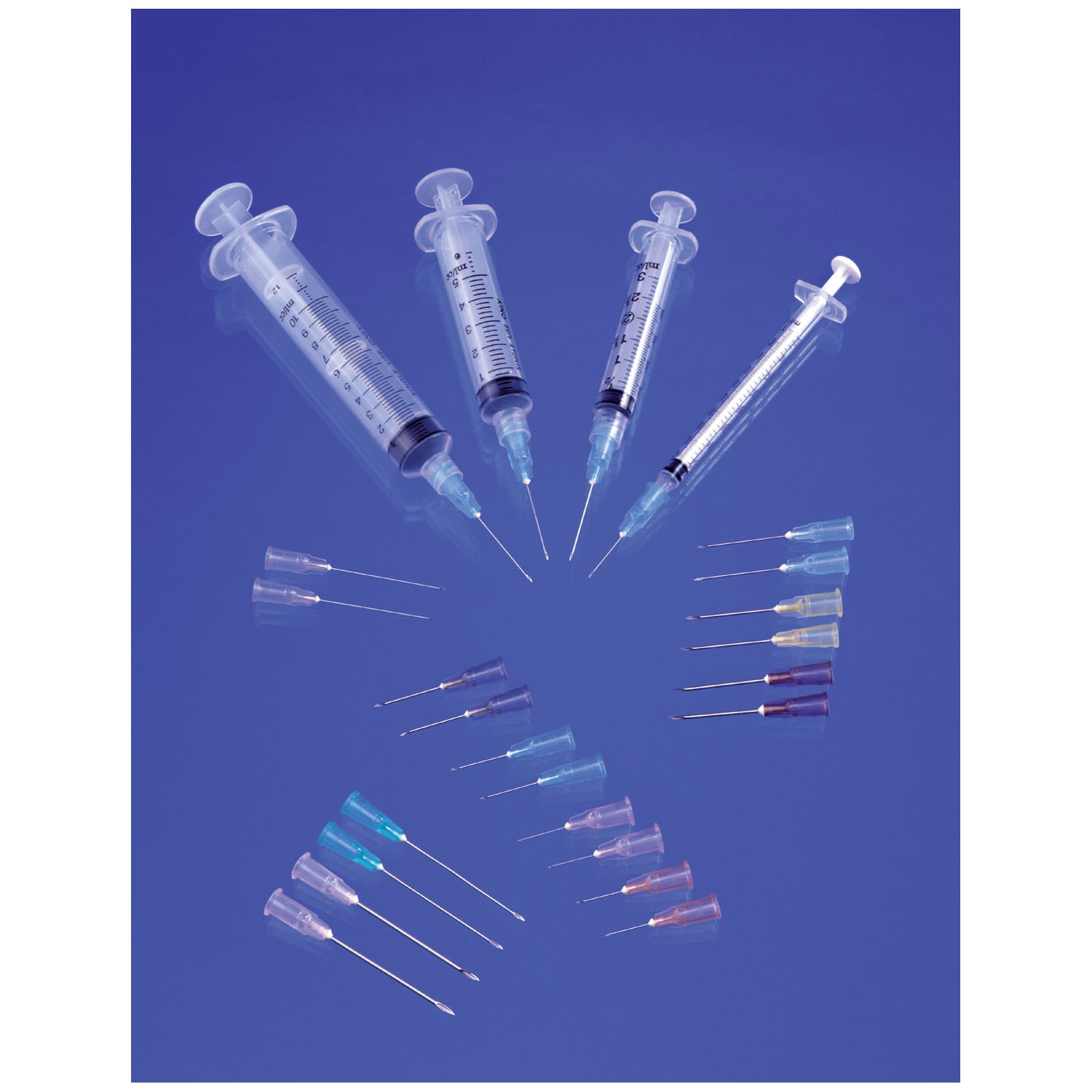 Syringe & Needle, Luer Lock, 3cc, Low Dead Space Plunger, 27G x 1_", 100/bx, 10 bx/cs (24 cs/plt)