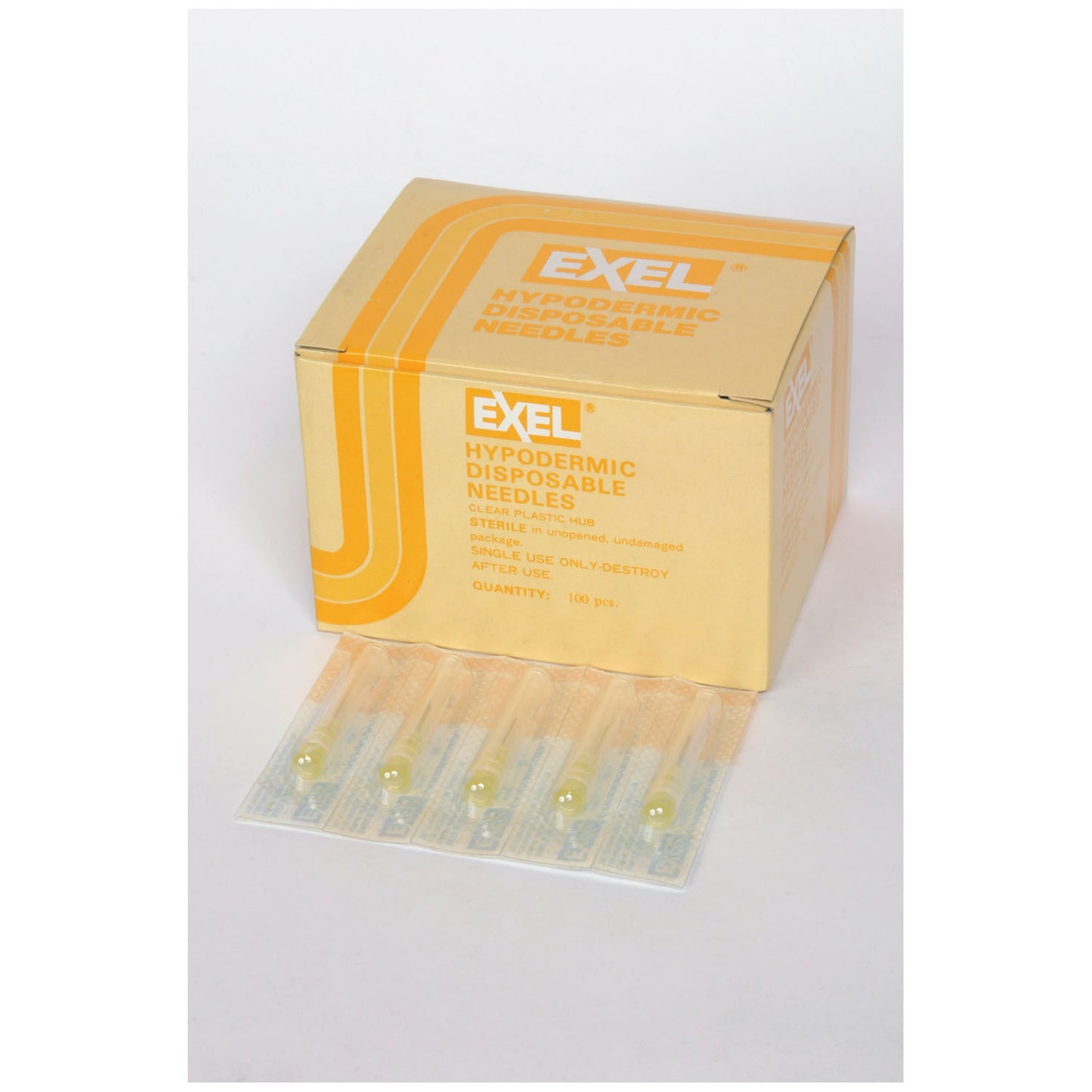 Hypodermic Needle, 20G x _", 100/bx, 20 bx/cs