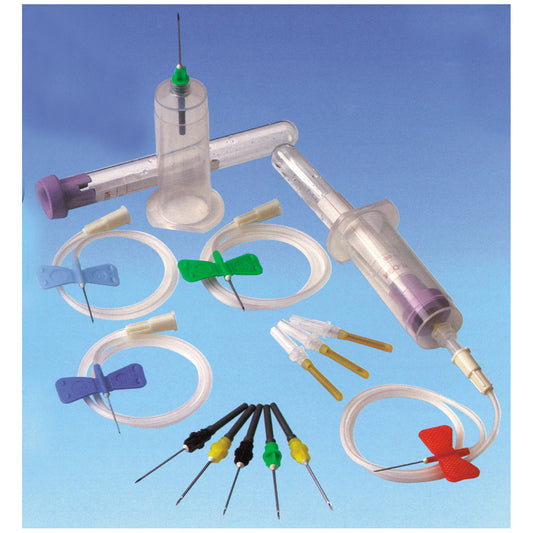Butterfly, Winged Infusion Set, 23G x _", 12" Tubing, 50/bx (40 cs/plt)