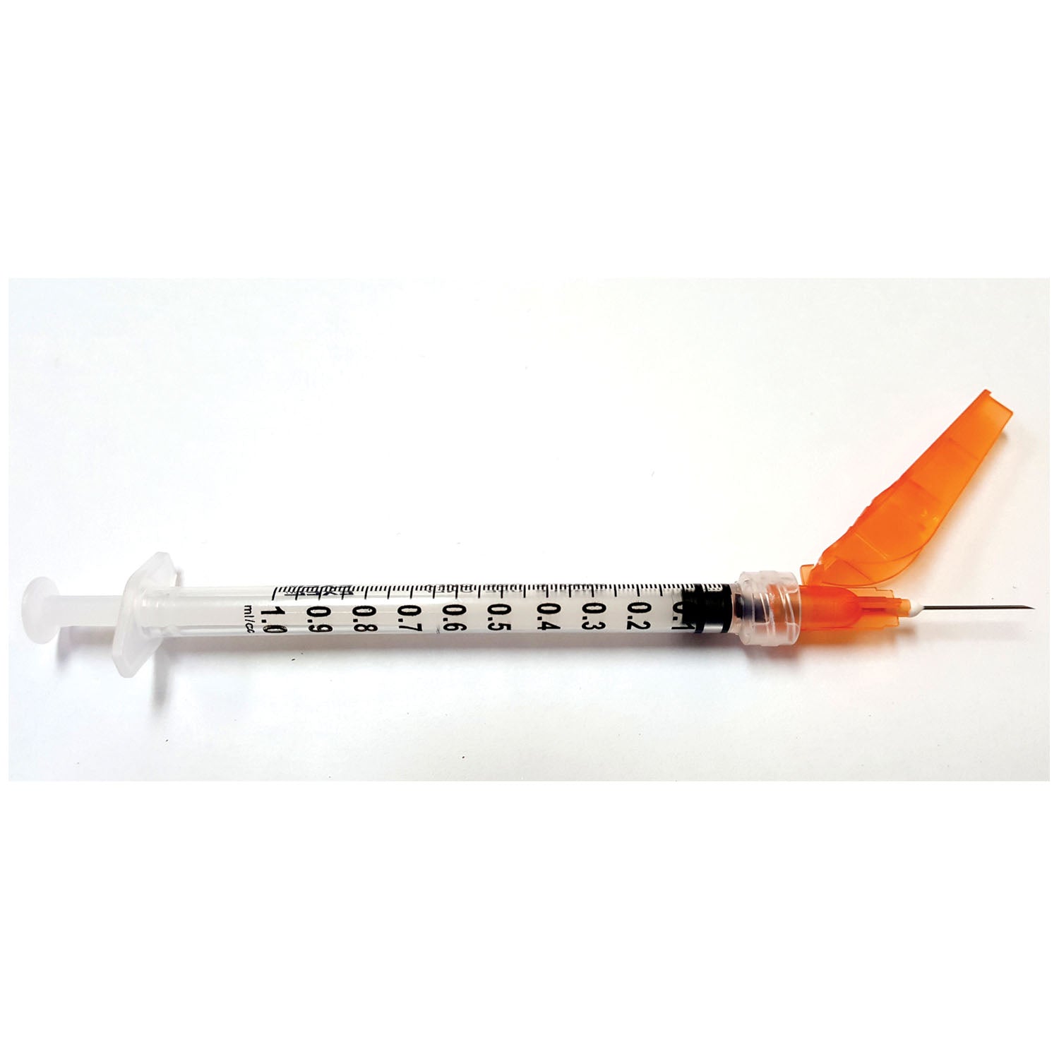 Safety Syringe (1 mL) w/ Safety Needle (25G x 5/8"), 50/bx, 6 bx/cs