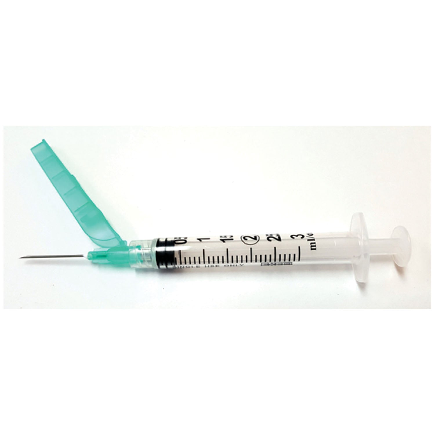 Safety Syringe (3 mL) w/ Safety Needle (21G x 1"), 50/bx, 8 bx/cs