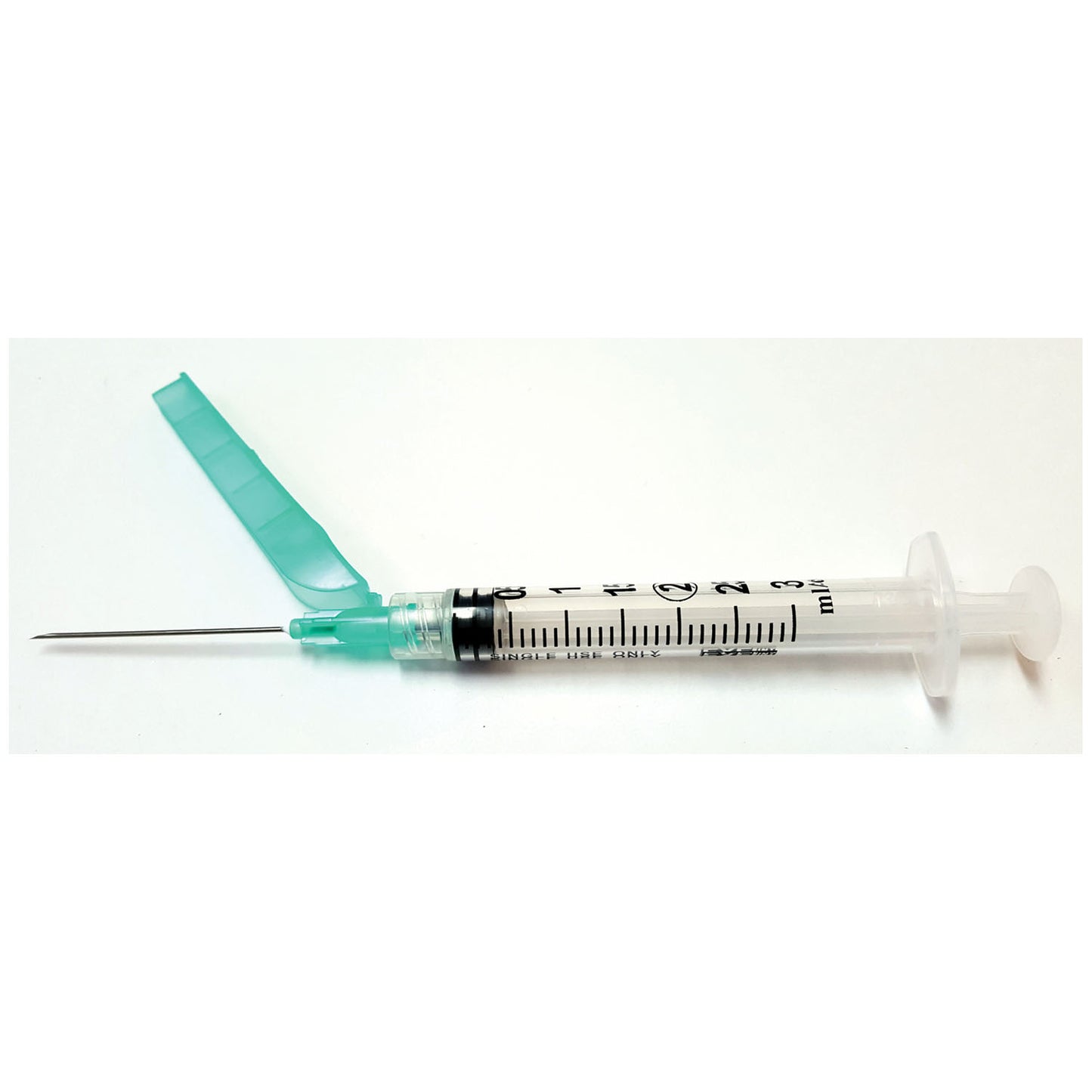 Safety Syringe (3 mL) w/ Safety Needle (21G x 1_"), 50/bx, 8 bx/cs
