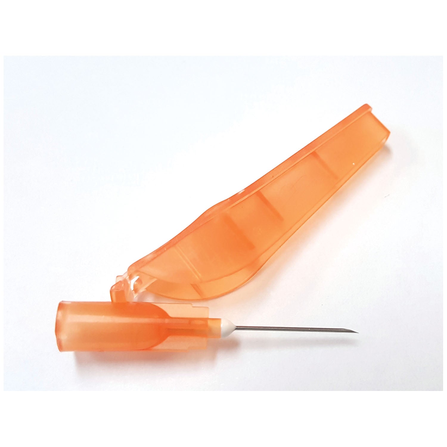 Safety Hypodermic Needle, 25G x 5/8", 100/bx, 10 bx/cs (48 cs/plt)