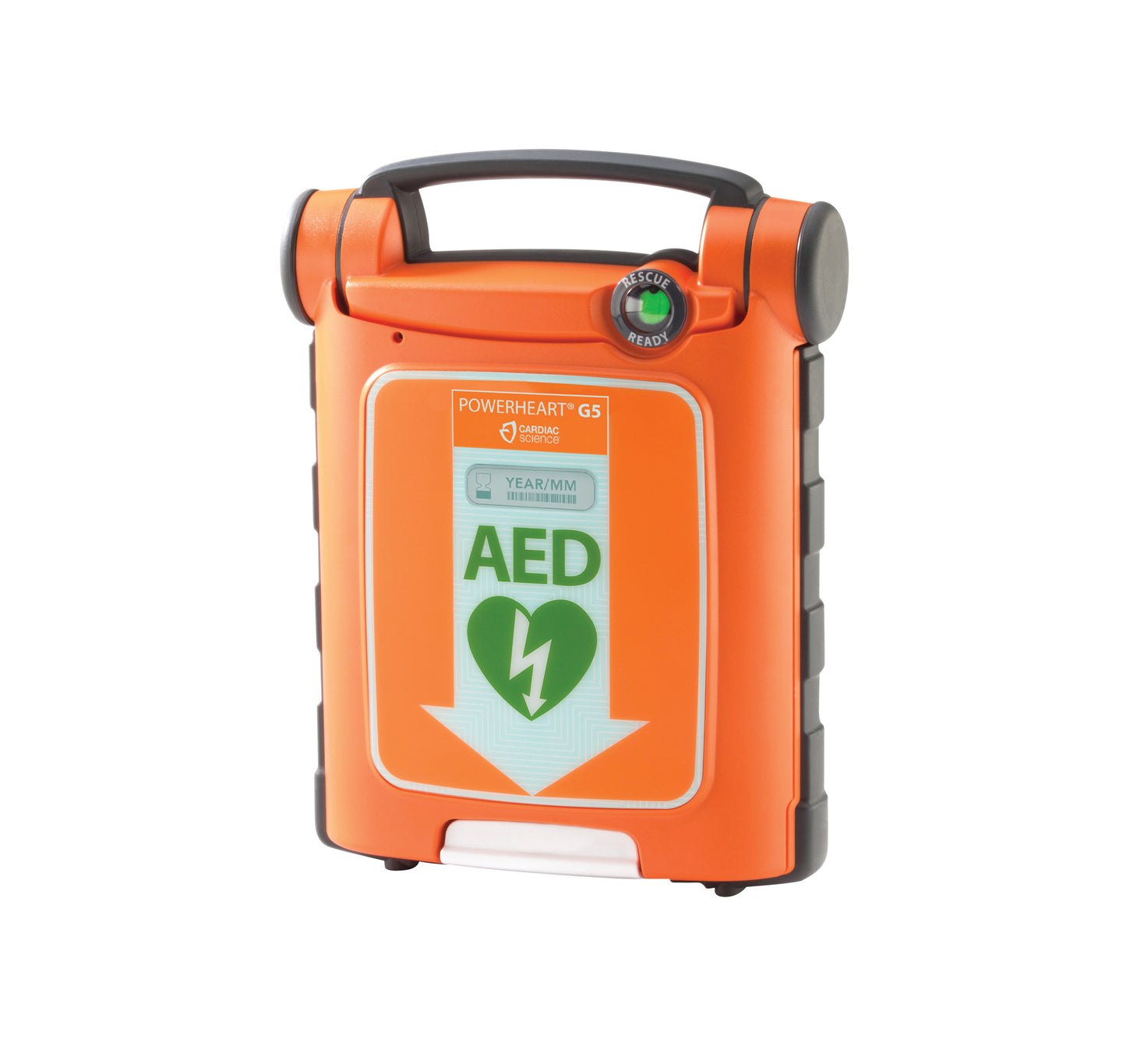 PowerHeart G5 AED, Fully Auto w/ICPR, Dual Language (Item on Manufacturer Backorder - Inventory Limited when made Available) (Item is considered HAZMAT and cannot ship via Air or to AK, GU, HI, MP, PR, VI)