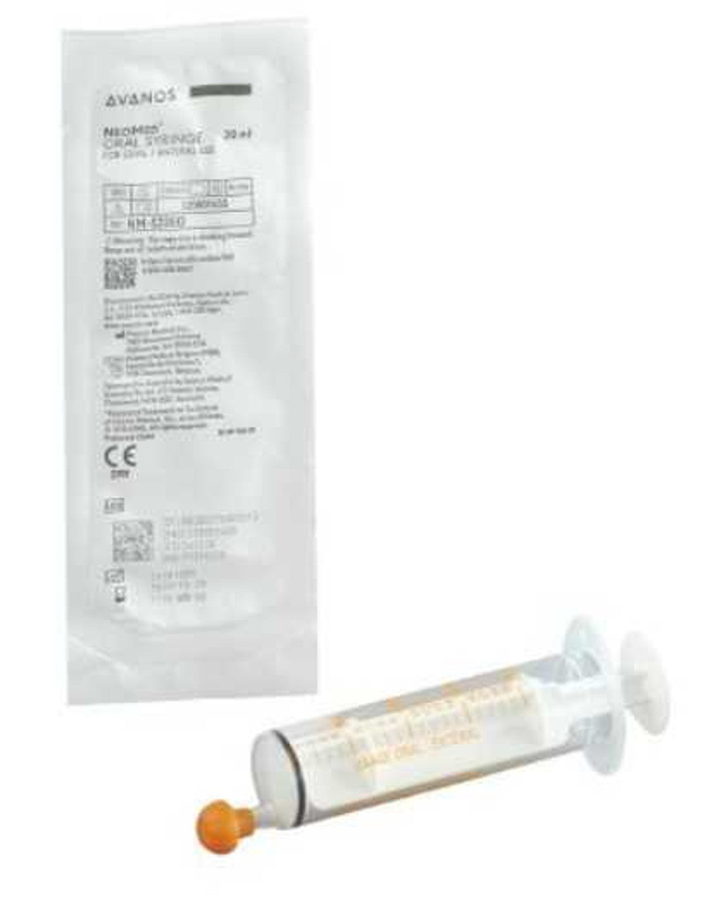 Oral Syringe, 60 mL, Orange, Sterile, 100/cs (US Only) (Authorized Distributor Sub-Agreement Required  - See Manufacturer Details Page)
