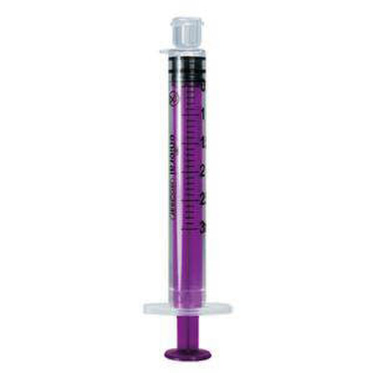 Avanos Enteral Low Dose Tip Syringe with ENFIT Compatible Connector, 3mL, 100/bx (US Only) (Authorized Distributor Sub-Agreement Required  - See Manufacturer Details Page)
