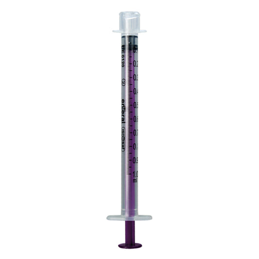 Avanos Enteral Low Dose Tip Syringe with ENFIT Compatible Connector, 1mL, 100/bx (US Only) (Authorized Distributor Sub-Agreement Required  - See Manufacturer Details Page)