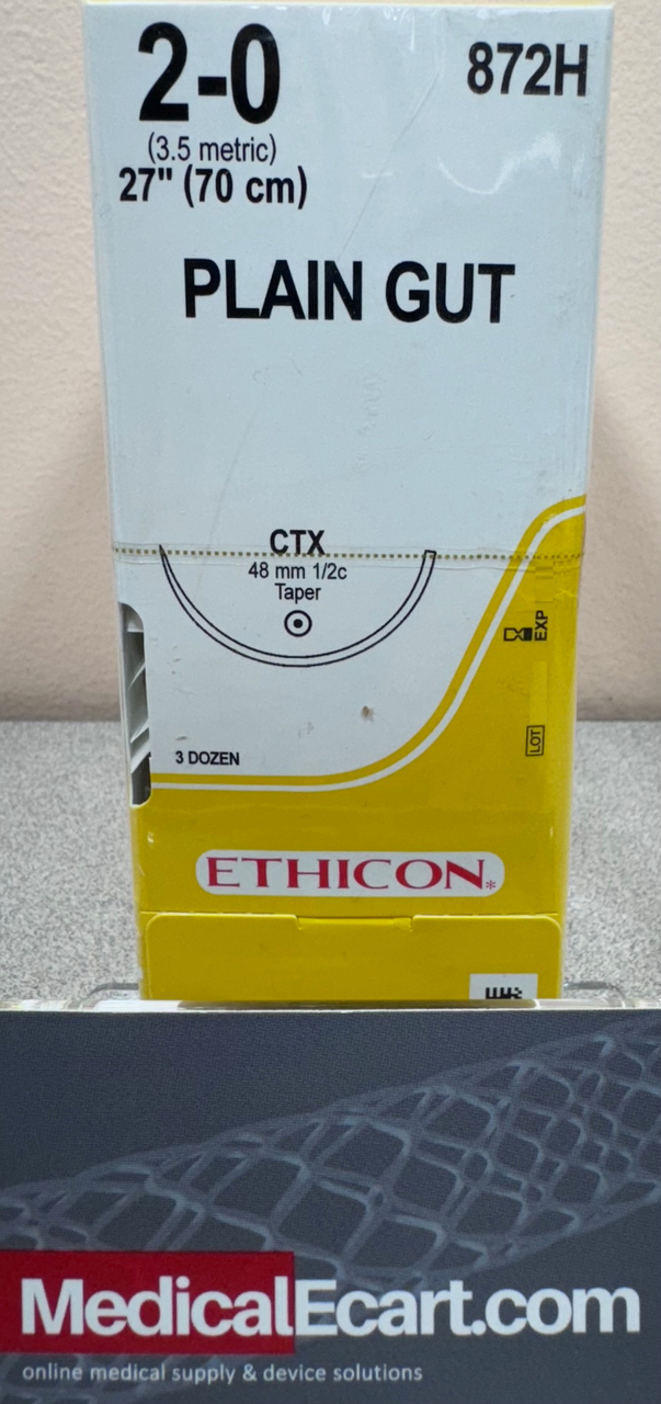 Taper Point Suture, Size 2-0, 27", Needle CTX, _ Circle, 3 dz/bx (Continental US Only)