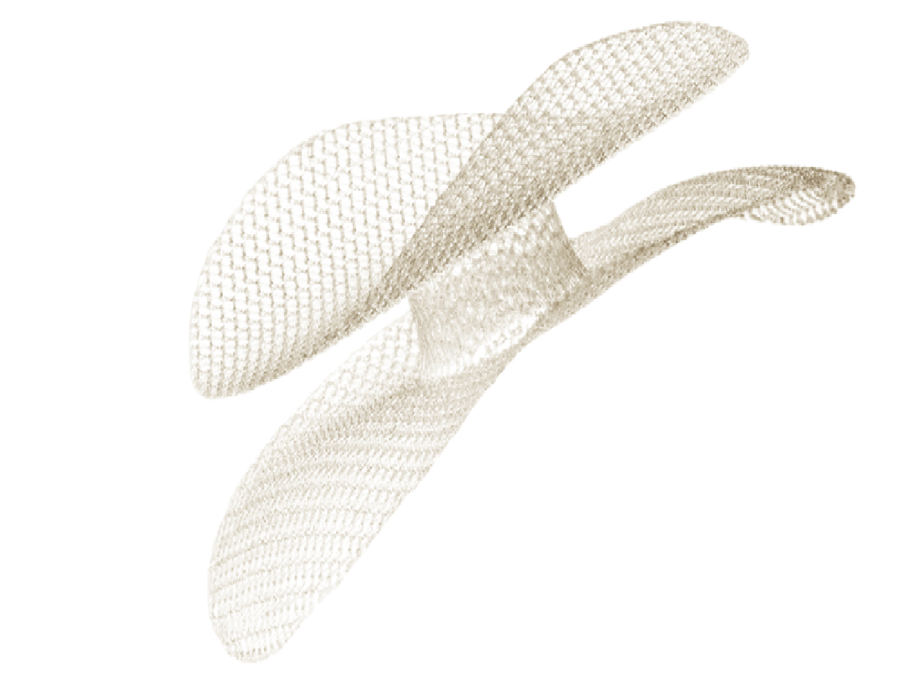 Surgical Mesh, Prolene Hernia System Large, 4", Sterile, Non-Absorbable, 6/bx (Continental US Only)