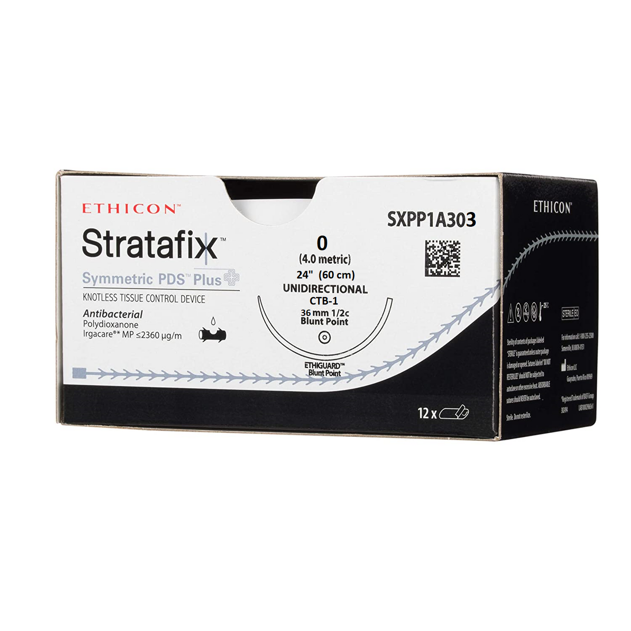 0 60CM STRATAFIX Symmetric PDS Plus, CTB-1, 12/bx (Continental US Only)