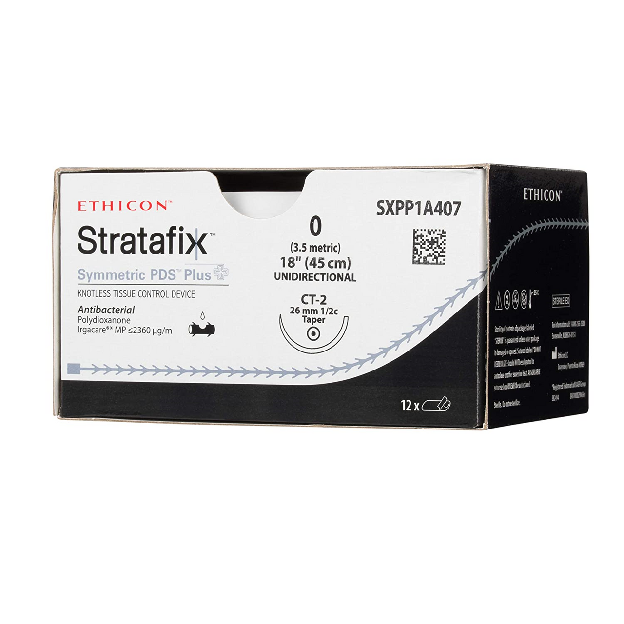 0 45cm STRATAFIX Symmetric PDS Plus, VIO, CT-2, 12/bx (Continental US Only)