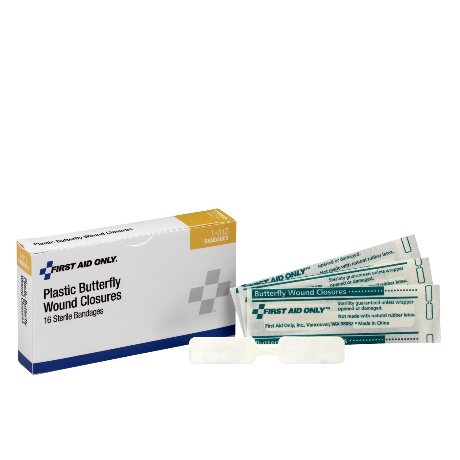 Butterfly Wound Closures, Large, 16/bx  (DROP SHIP ONLY - $150 Minimum Order)