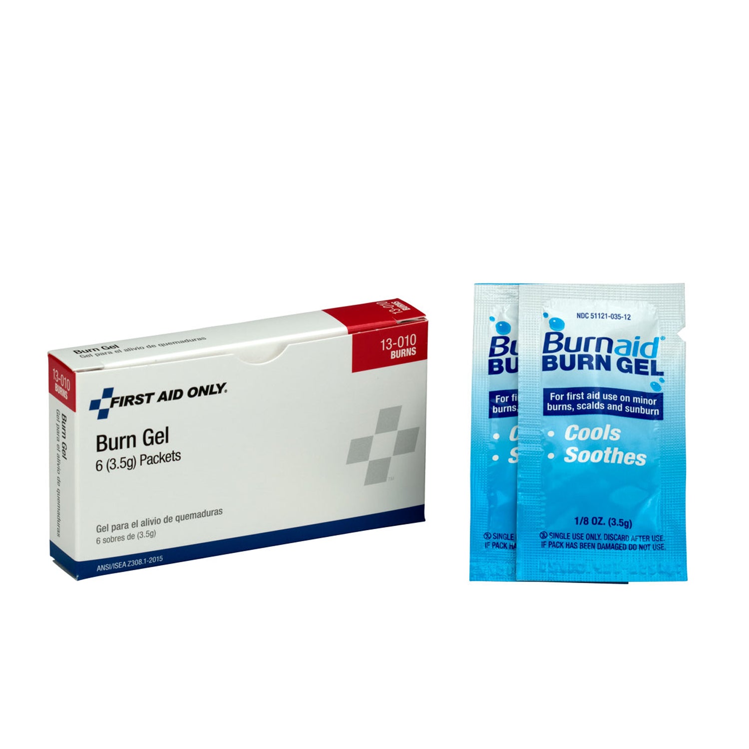 Burn Gel Packets, 6/bx (DROP SHIP ONLY - $150 Minimum Order)