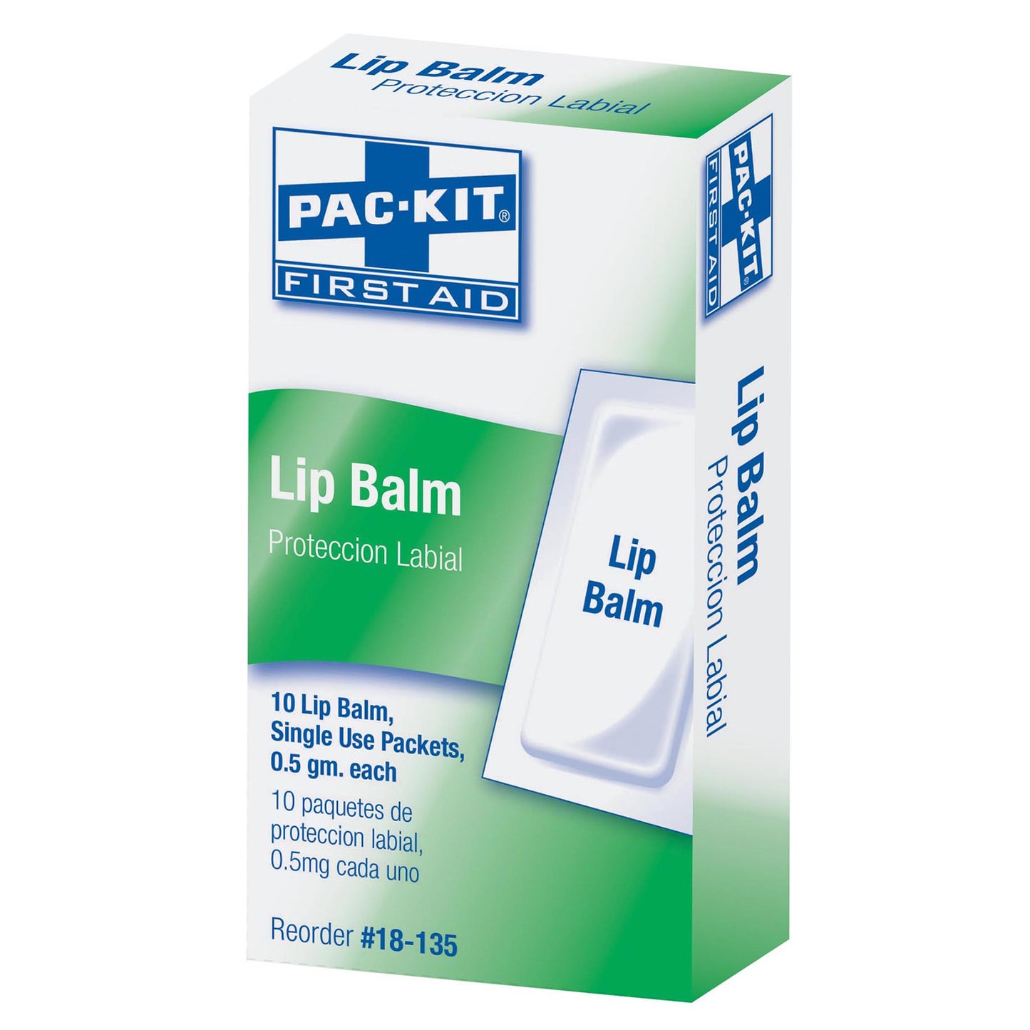 Lip Balm Packets, 10/bx (DROP SHIP ONLY - $150 Minimum Order)