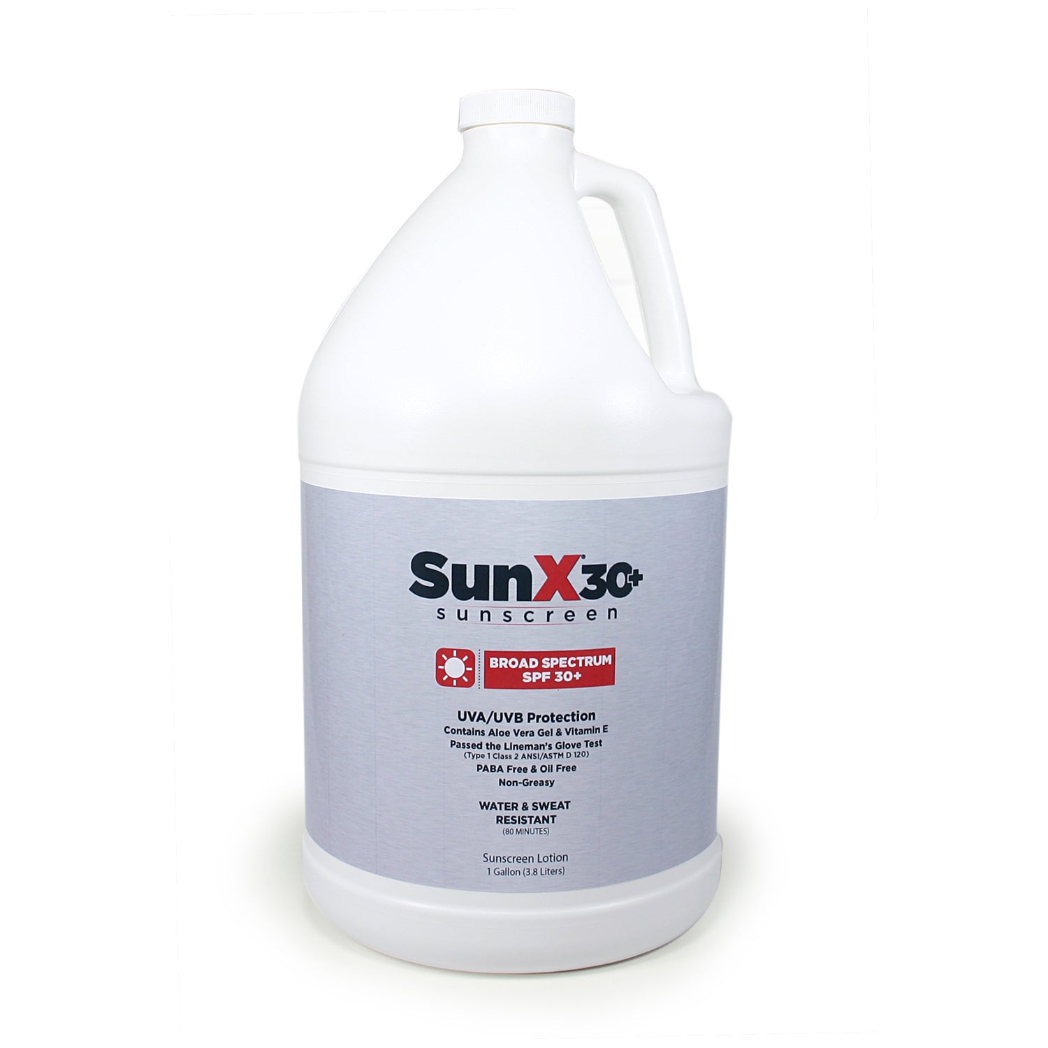 SunX30 Sunscreen Lotion, 1gal (DROP SHIP ONLY - $150 Minimum Order)