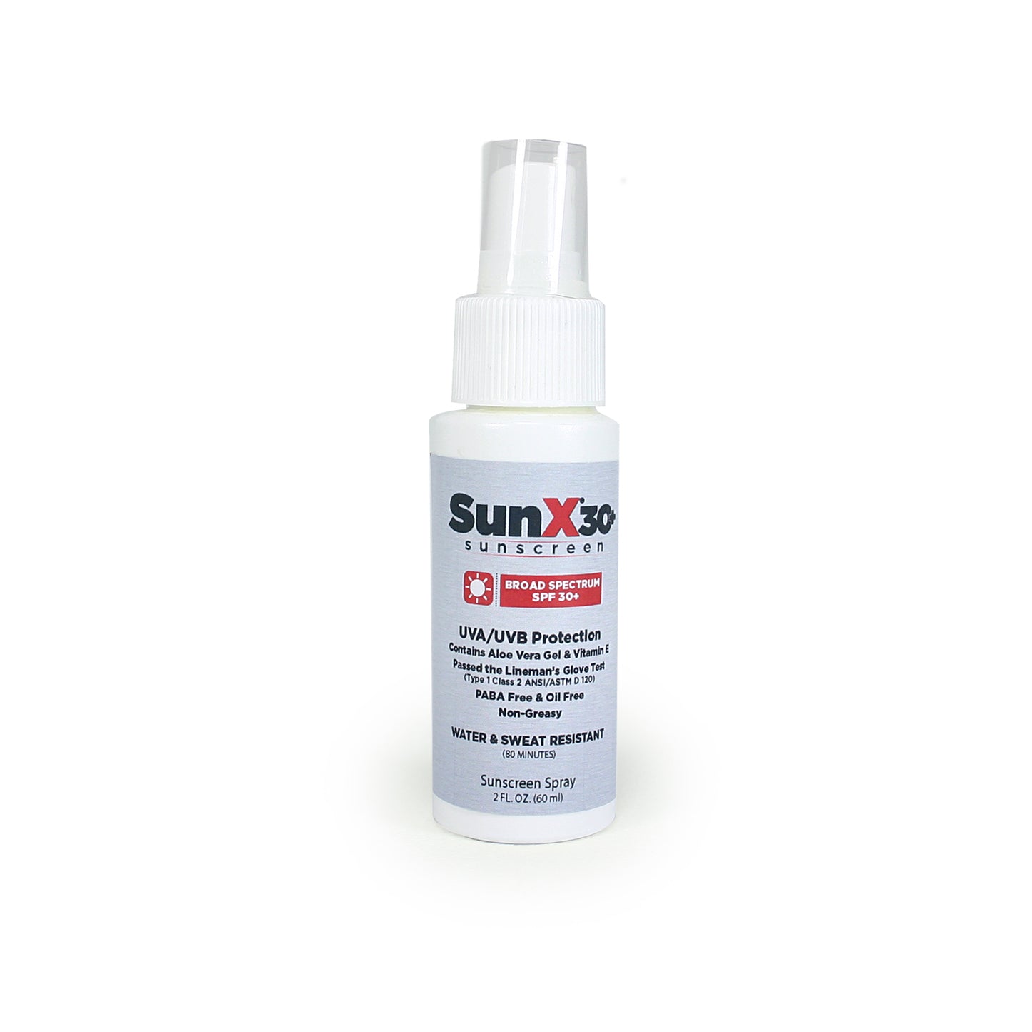 SunX30 Sunscreen Spray, 2oz, Pump  , 12/cs (DROP SHIP ONLY - $150 Minimum Order)