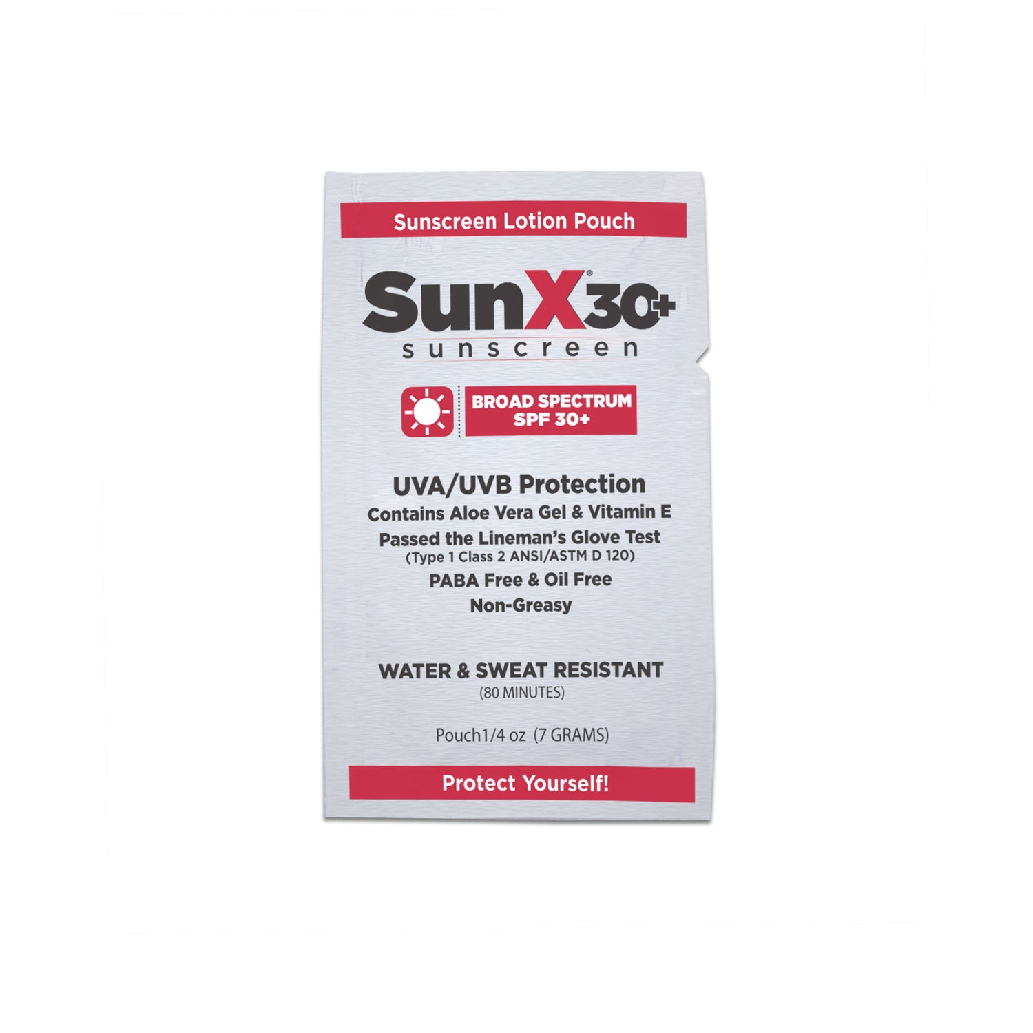SunX30 Sunscreen Lotion Packets, 300/bx (DROP SHIP ONLY - $150 Minimum Order)