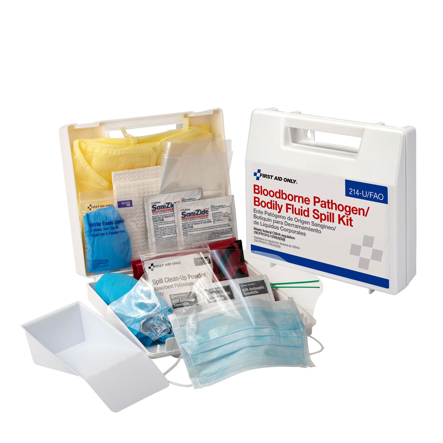 BBP Spill Clean Up Kit, Plastic Case (DROP SHIP ONLY - $150 Minimum Order)
