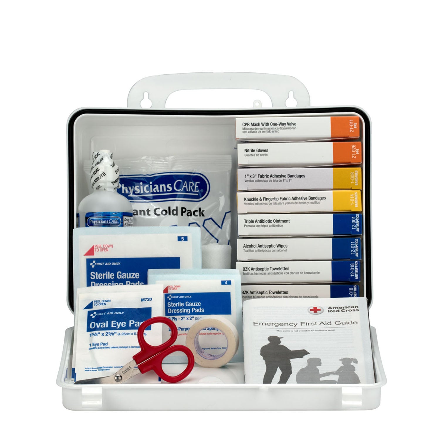 Truckers First Aid Kit,16 Unit, Plastic Case  (DROP SHIP ONLY - $150 Minimum Order)