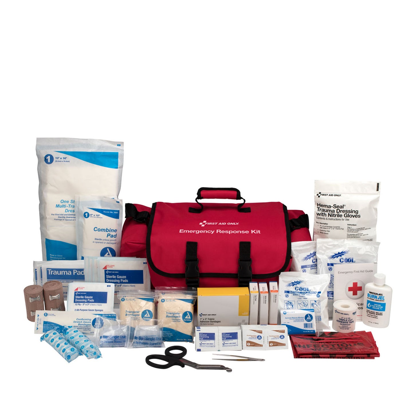 First Responder Kit, 151 Piece, Fabric Case (DROP SHIP ONLY - $150 Minimum Order)