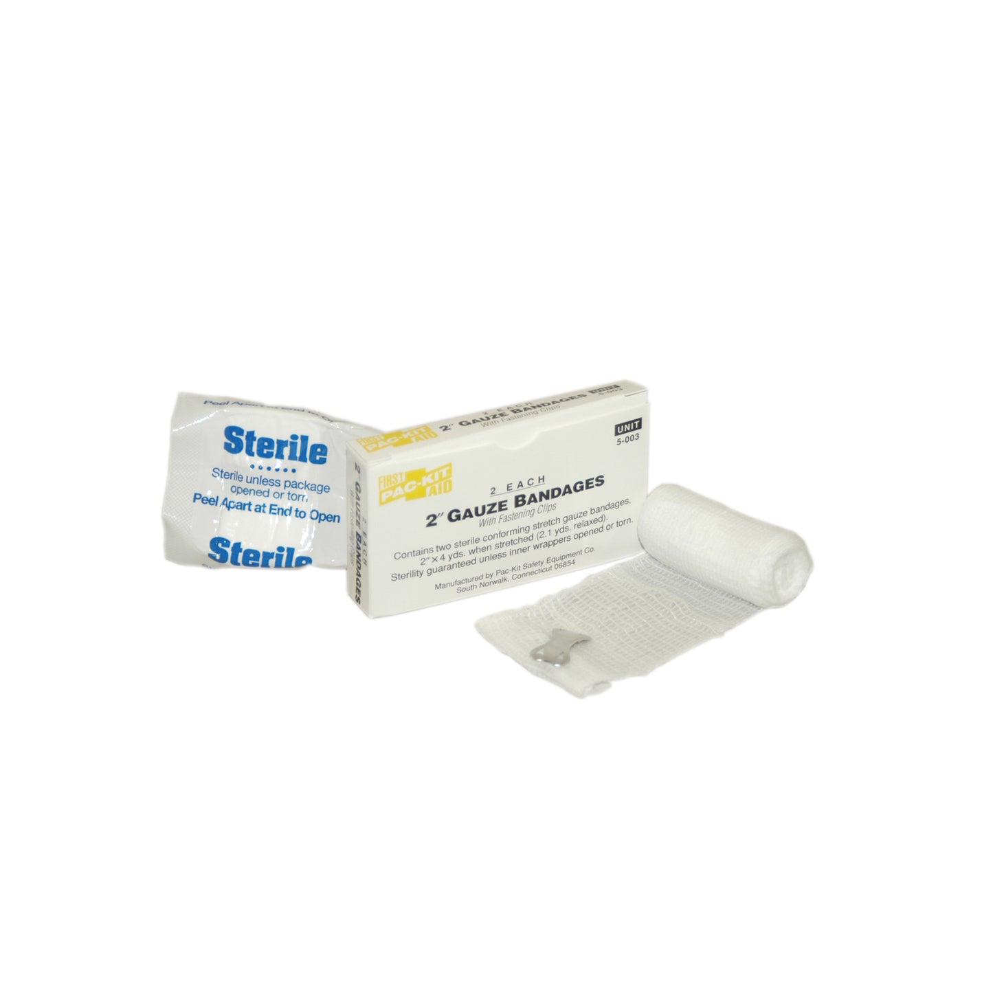 Sterile Stretch Compressed Gauze Rolls, 2", 2/bx  (DROP SHIP ONLY - $150 Minimum Order)