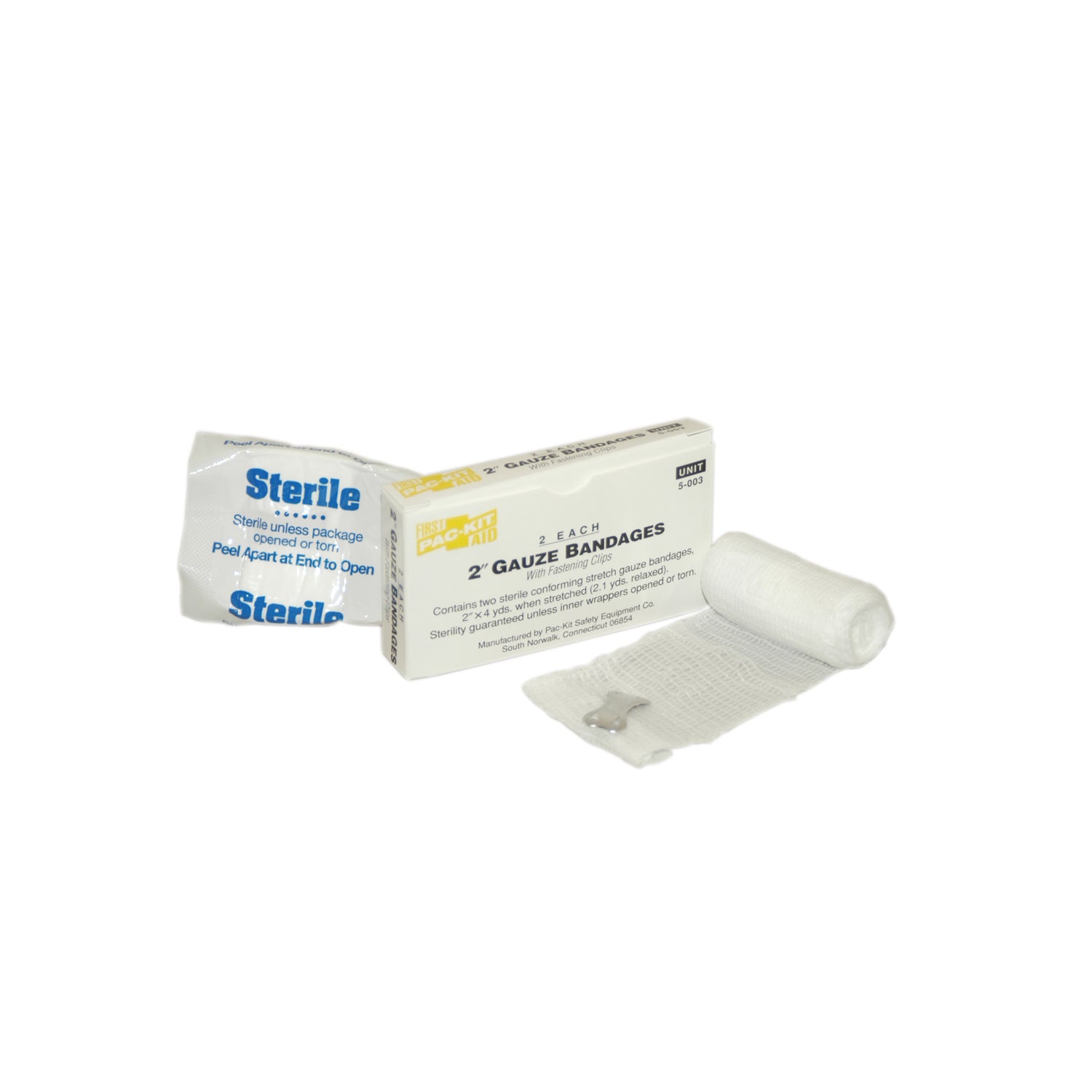 Sterile Stretch Compressed Gauze Rolls, 2", 2/bx  (DROP SHIP ONLY - $150 Minimum Order)