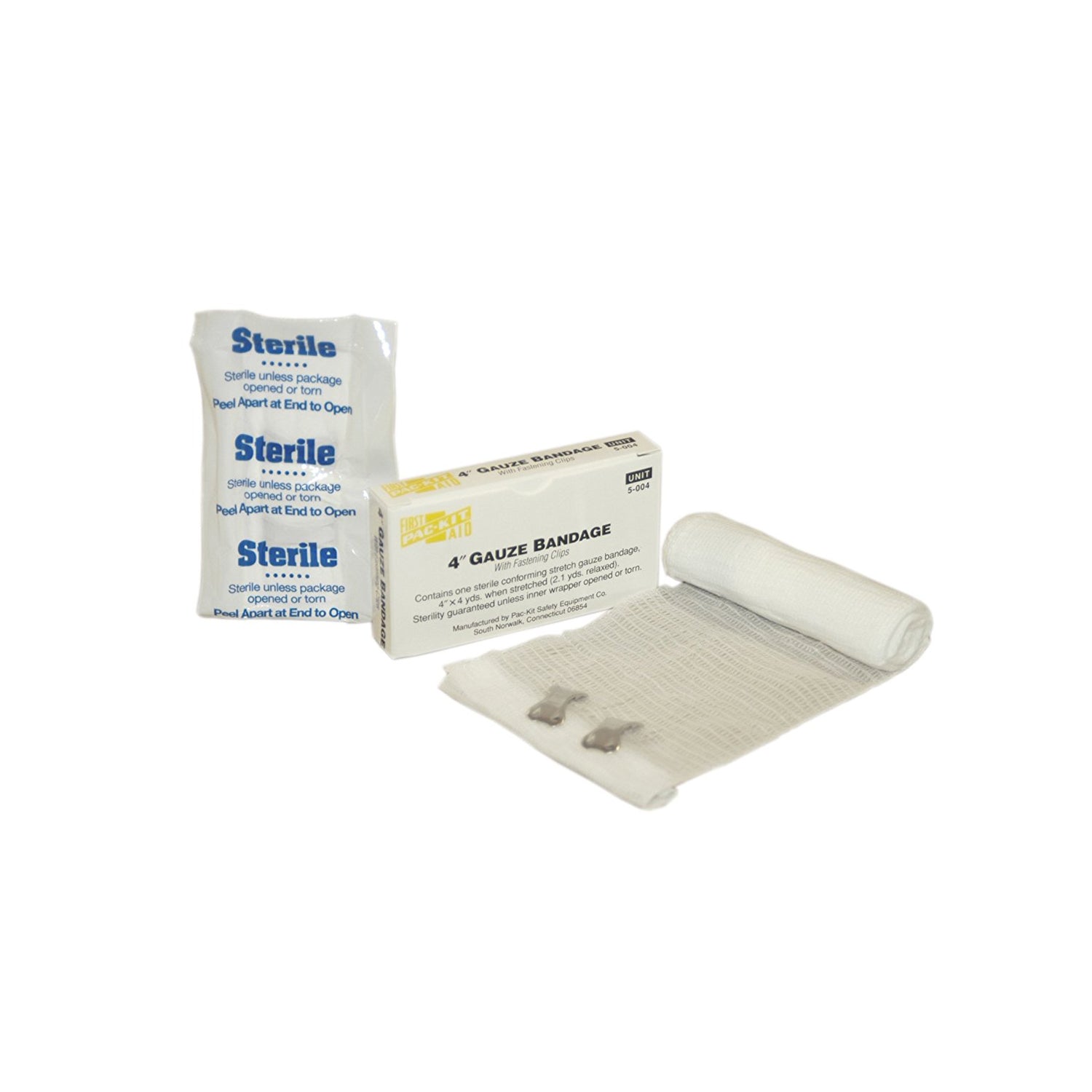 Stretch Compressed Gauze Rolls, 4", Sterile, 1/bx  (DROP SHIP ONLY - $150 Minimum Order)