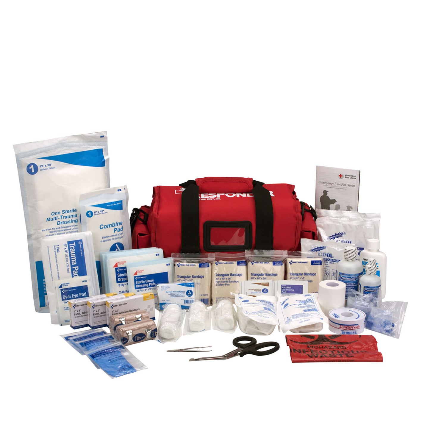 First Responder Kit, Large 158 Piece Bag (DROP SHIP ONLY - $150 Minimum Order)